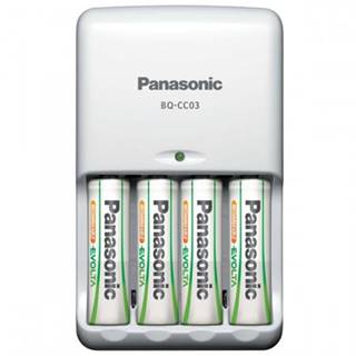 Panasonic Pokročilá nabíjačka batérií Panasonic K-KJ17 + 4xAA, 1900mAh