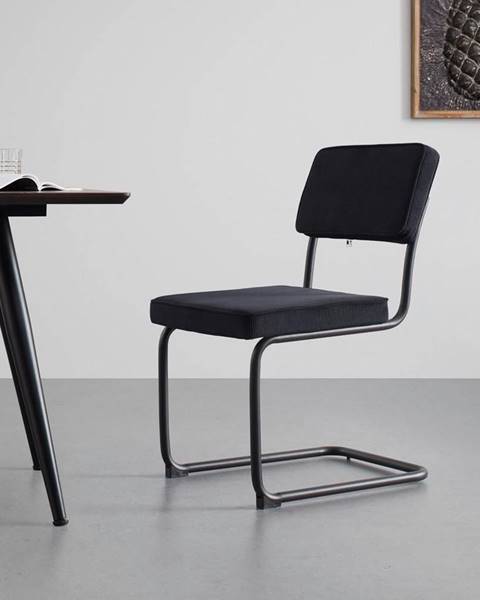 Čierna stolička Möbelix