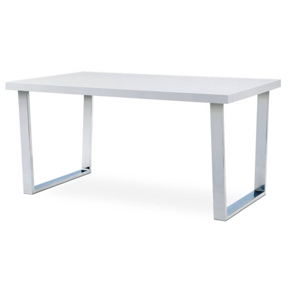 Sconto Jedálenský stôl LUIS biela, šírka 150 cm